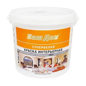 Краска интерьерная Наш Дом, 7кг