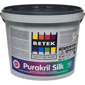 Краска Betek Purakril Silk, 15л