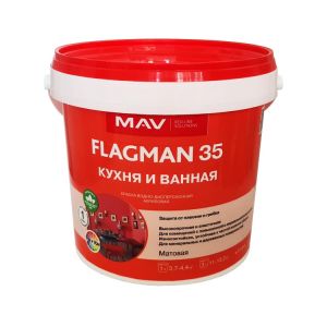 Краска Flagman 35 кухня и ванная, 1л