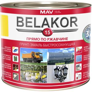 Грунт эмаль MAV Belakor 15, 2л