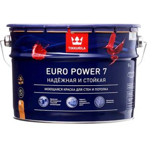 Краска Tikkurila Euro Power 7, 9л