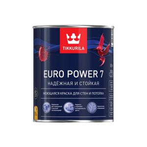 Краска Tikkurila Euro Power 7, 0.9л