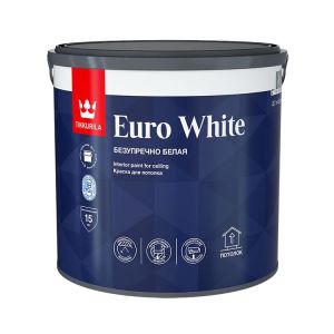 Краска Tikkurila Euro White, 2.7л