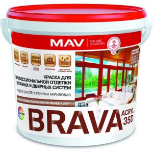 Краска Brava Acryl 35D, 1.1кг