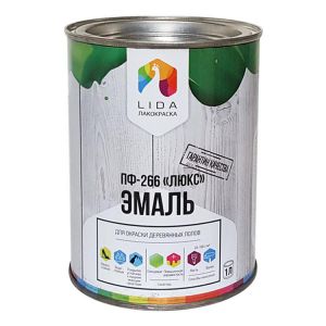 Эмаль ПФ-266 для пола LIDA, 1л