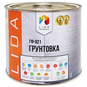 Грунтовка ГФ-021 LIDA, 2л