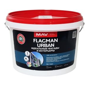 Краска MAV FLAGMAN URBAN акрилатная, 3л