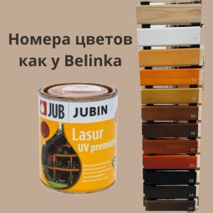 Jubin Lasur UV PREMIUM, 2.5л