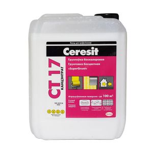 Грунтовка Ceresit CT-17 бесцветная, 5л