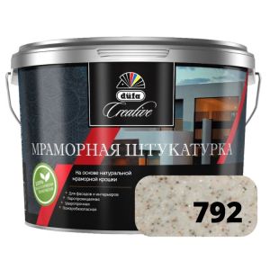 Dufa Мраморная штукатурка, 15кг