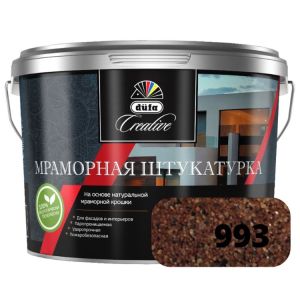 Dufa Мраморная штукатурка, 15кг