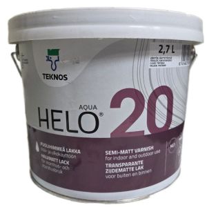Лак Teknos Helo Aqua 20, 2.7л