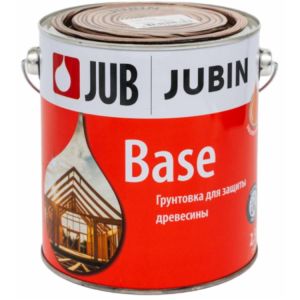 Грунтовка для древесины JUBIN Base, 0.75л