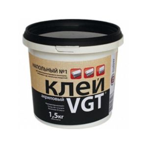 Клей акриловый напольный ВГТ VGT, 1.5кг