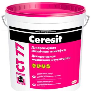 Ceresit СТ 77 декоративная штукатурка, 25кг