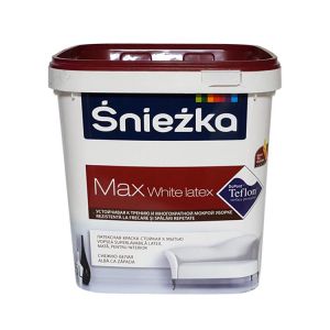 Sniezka Max White latex Снежка Макс, 5л