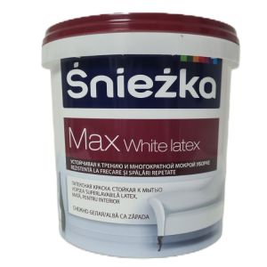 Sniezka Max White latex Снежка Макс, 1л