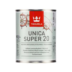 лак Tikkurila Уника супер 20 п/м, 0.9л