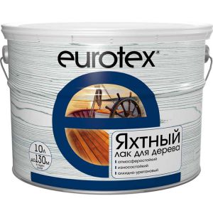 лак Eurotex яхтный, 10л