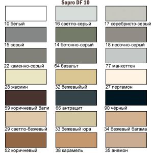 Фуга Sopro DF 10, 2.5кг