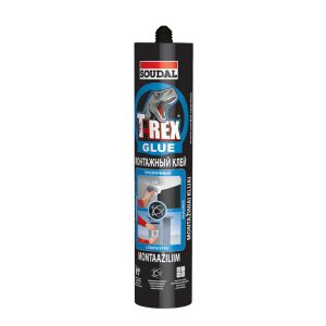 T-REX прозрачный монтажный клей Soudal