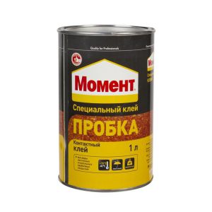 Клей для пробки Момент, 1л