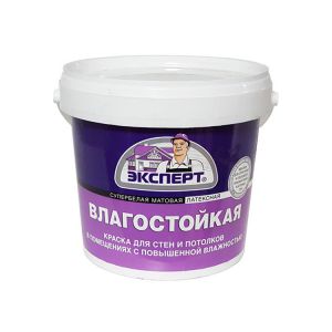 Краска Эксперт Влагостойкая, 1.3кг