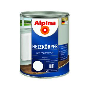 Эмаль Alpina Для радиаторов, 0.75л