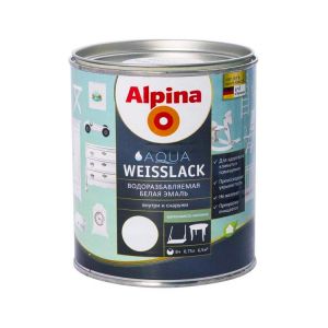 Alpina Aqua Weisslack, 0.75л