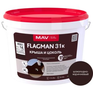 Краска Flagman 31к крыша и цоколь, 11л