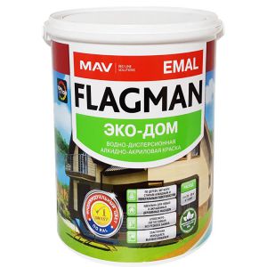 Краска Flagman emal ЭКО - ДОМ, 2.5л