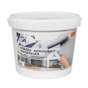 Краска акриловая фасадная Colorlux, 3кг