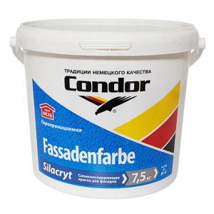 Краска Condor Fassadenfarbe Silacryt, 5л