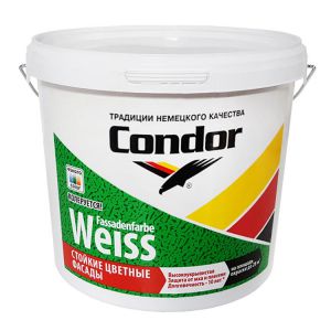 Краска Condor Fassadenfarbe Weiss, 7.5кг