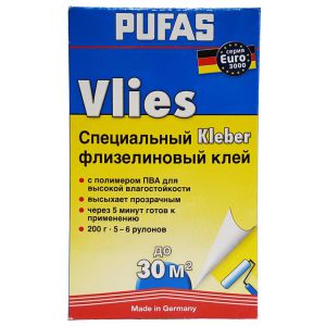 Флизелиновый клей специальный Pufas, 200г